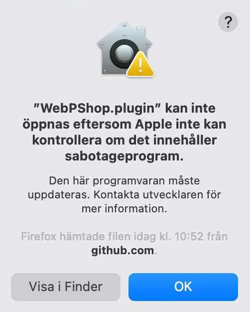 macos installationsproblem