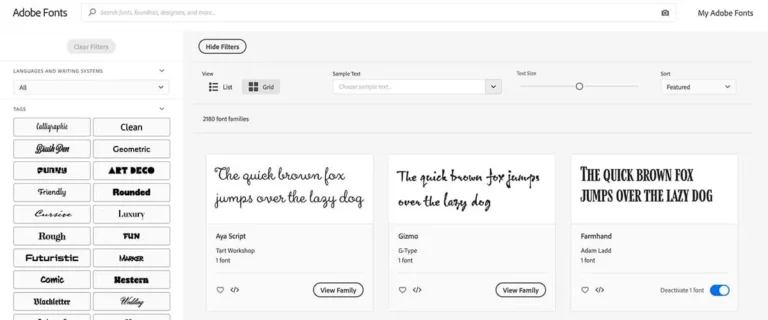 adobe fonts