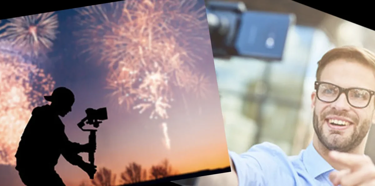 fotografera med gimbal