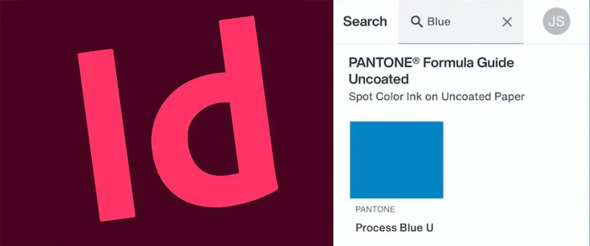 pantone indesign
