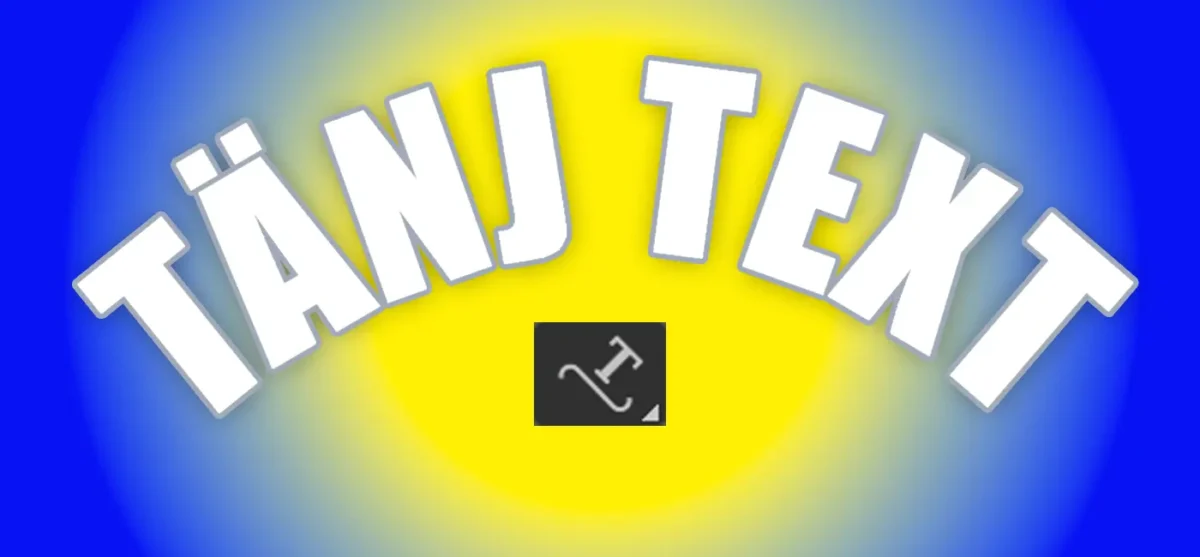 tänj text photoshop