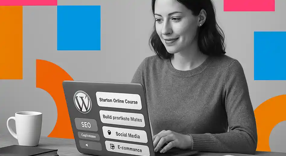 tjänster Webbsidor med WordPress
