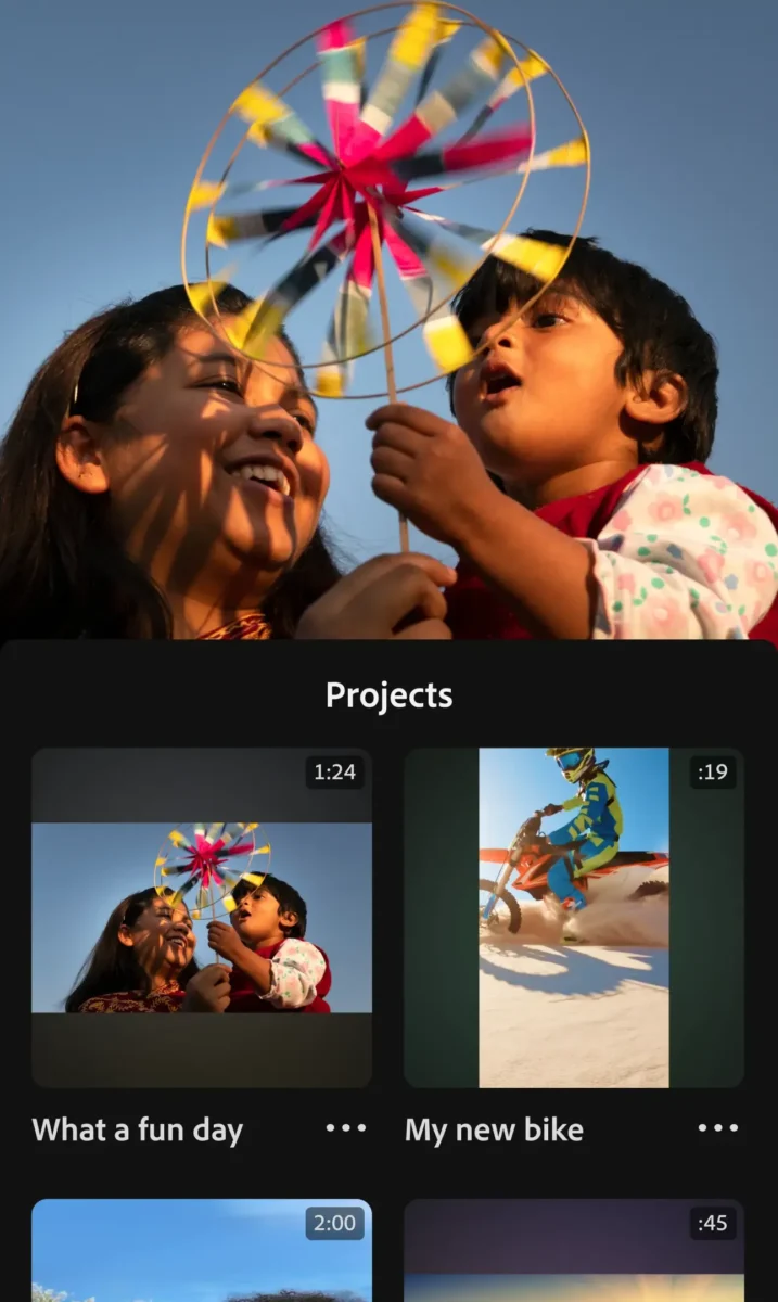 adobe premiere mobil