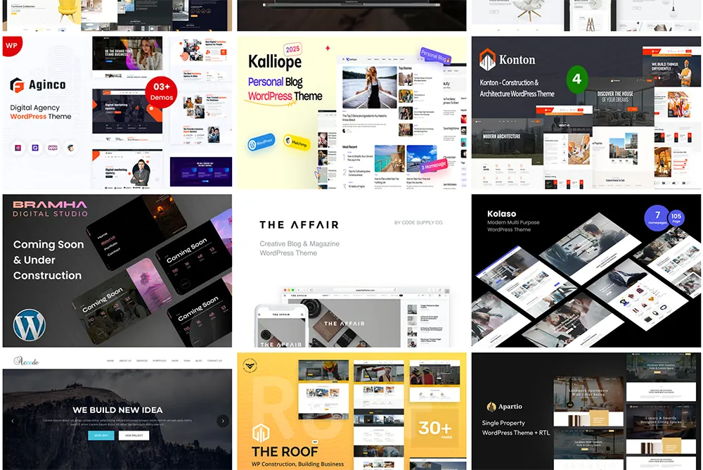 välj rätt wordpress tema för snabbare webbplats