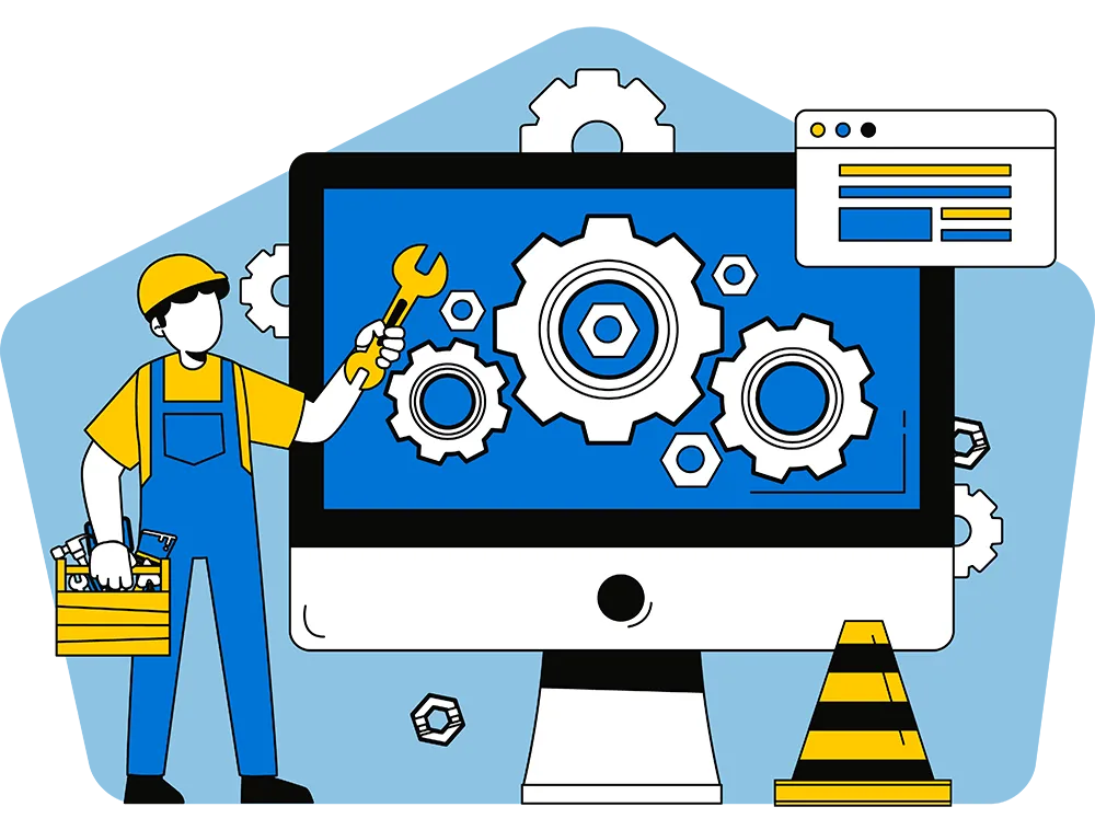 uppdatera webbplatsen