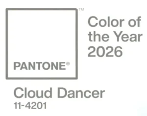 cloud dancer color of the year 2026