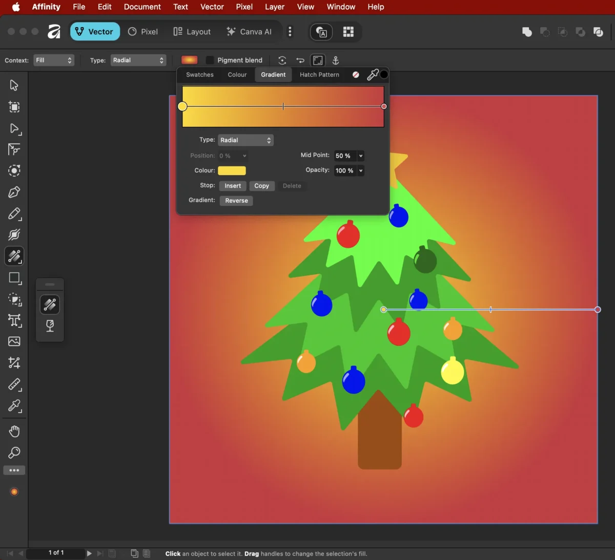 toning i Affinity Studio