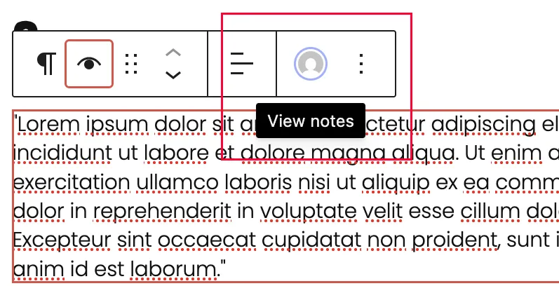 WordPress 6.9 visa anteckningar