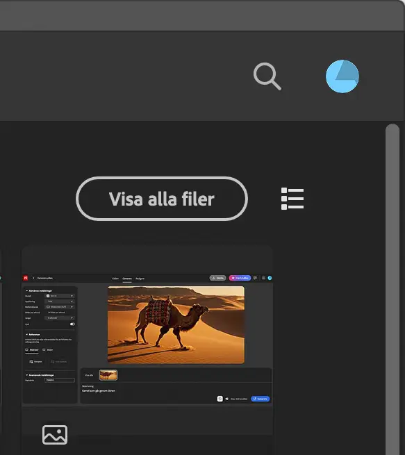 profilbild i Creative Cloud