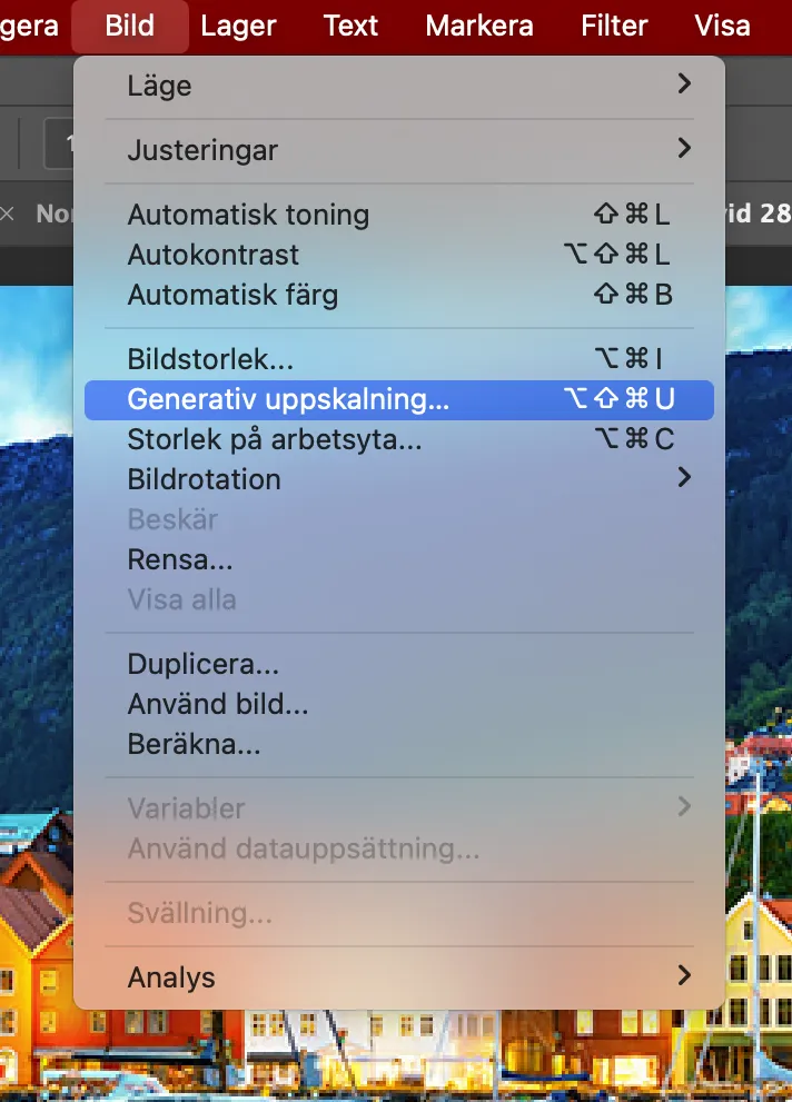generativ uppskalning
