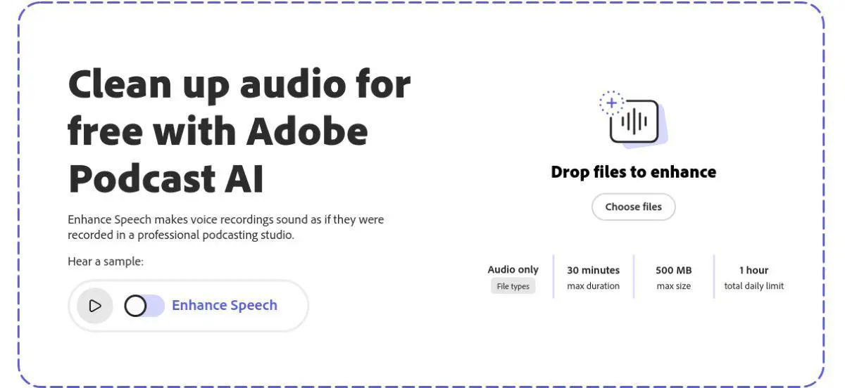 Adobe podcast