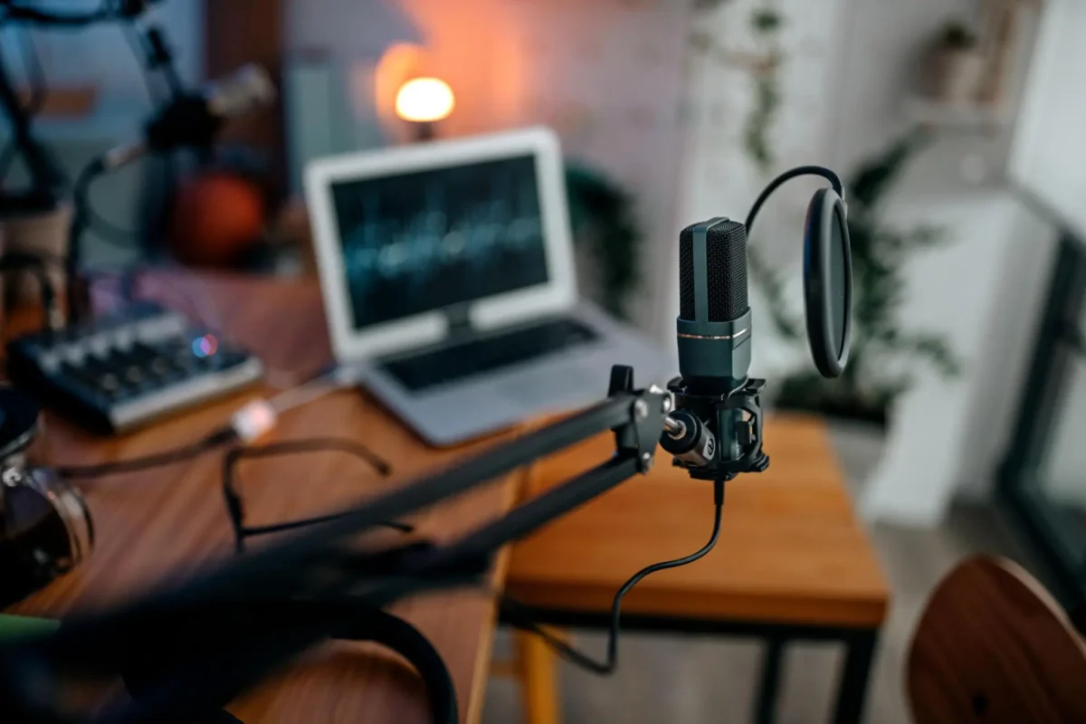 Podcast studio