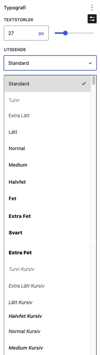 typografi
