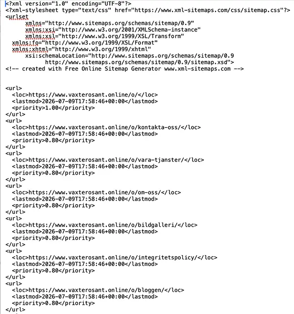 xml-sitemap