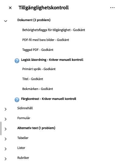 tillgänglighetskontroll