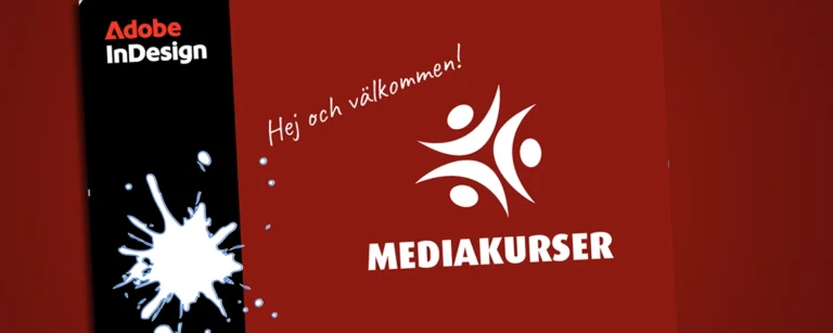 indesign startskärm