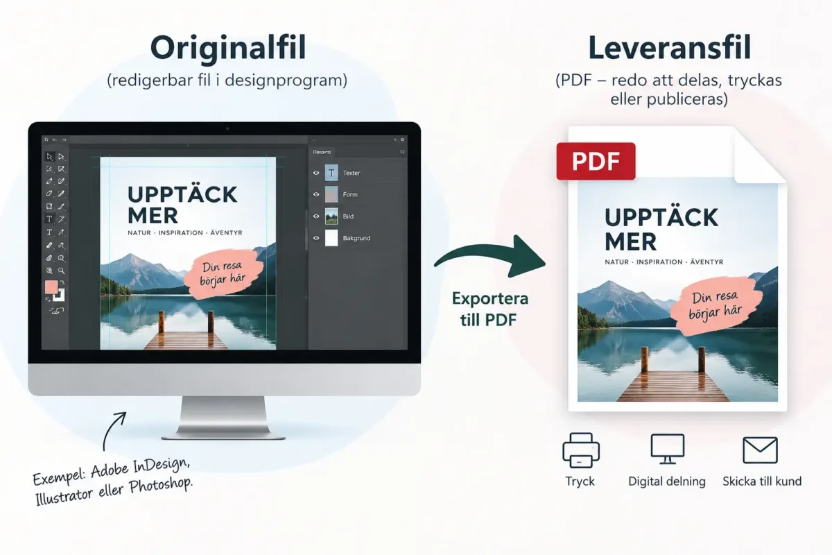 originalfil till leveransfil